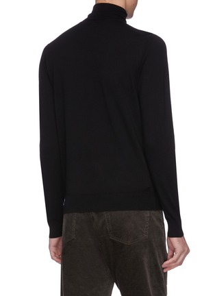 Back View - Click To Enlarge - ISAIA - Wool turtleneck sweater