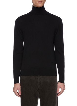 Main View - Click To Enlarge - ISAIA - Wool turtleneck sweater
