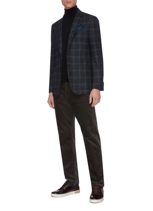 Figure View - Click To Enlarge - ISAIA - Wool turtleneck sweater