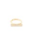 Main View - Click To Enlarge - HYÈRES LOR - 'Noailles' diamond 14k yellow gold bar ring