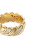 Detail View - Click To Enlarge - ROBERTO COIN - 'New Barocco' diamond 18k yellow gold ring