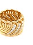 Detail View - Click To Enlarge - ROBERTO COIN - 'New Barocco' diamond 18k yellow gold openwork ring