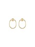 Main View - Click To Enlarge - ROBERTO COIN - 'Opera' diamond 18k yellow gold hoop earrings