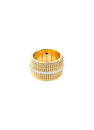 Main View - Click To Enlarge - ROBERTO COIN - 'Opera' diamond 18k yellow gold ring