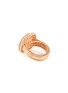 Figure View - Click To Enlarge - ROBERTO COIN - 'Roman Barocco' diamond Mother-of-Pearl 18k rose gold ring