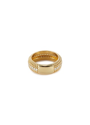 Figure View - Click To Enlarge - ROBERTO COIN - 'Opera' diamond 18k yellow gold ring