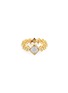 Main View - Click To Enlarge - ROBERTO COIN - 'Roman Barocco' diamond 18k yellow gold openwork ring