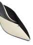 Detail View - Click To Enlarge - MERCEDES CASTILLO - 'Natti' colourblock suede and leather choked-up mules