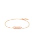 Main View - Click To Enlarge - MESSIKA - 'Baby Move Pavé' diamond 18k rose gold bracelet