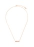 Main View - Click To Enlarge - MESSIKA - 'Baby Move Pavé' diamond 18k rose gold necklace