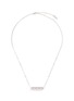 Main View - Click To Enlarge - MESSIKA - 'Move Pavé' diamond 18k white gold necklace