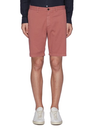 Main View - Click To Enlarge - THEORY - 'Zaine' twill shorts