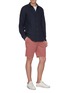 Figure View - Click To Enlarge - THEORY - 'Zaine' twill shorts