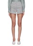 Main View - Click To Enlarge - THEORY - Mélange organic linen blend shorts