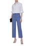 Figure View - Click To Enlarge - THEORY - Straight leg twill pants
