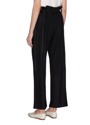 Back View - Click To Enlarge - THE ROW - 'Roslin' waist tie straight leg pants
