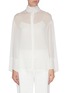 Main View - Click To Enlarge - THE ROW - 'Sarabee' sequin collar bell sleeve sheer shirt