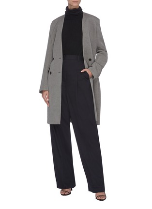 Figure View - Click To Enlarge - THE ROW - 'Medina' double-breasted virgin wool coat