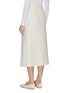 Back View - Click To Enlarge - THE ROW - 'Saio' wool silk blend midi wrap skirt