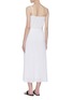Back View - Click To Enlarge - THEORY - Belted pleated sleeveless maxi dress