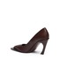  - ACNE STUDIOS - Extended outsole leather pumps