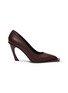 Main View - Click To Enlarge - ACNE STUDIOS - Extended outsole leather pumps