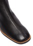Detail View - Click To Enlarge - ACNE STUDIOS - Triangular heel leather ankle boots