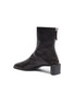  - ACNE STUDIOS - Triangular heel leather ankle boots