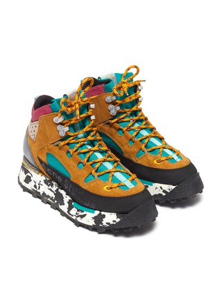 Detail View - Click To Enlarge - ACNE STUDIOS - Patchwork hiking sneakers