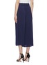 Back View - Click To Enlarge - DIANE VON FURSTENBERG - 'Victoire' pleated crepon culottes