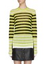 Main View - Click To Enlarge - DIANE VON FURSTENBERG - 'Kayla' colourblock stripe silk sweater