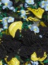Detail View - Click To Enlarge - DIANE VON FURSTENBERG - 'Freeda' floral lemon embroidered macramé sleeveless dress