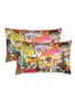 Main View - Click To Enlarge - LA DOUBLEJ - Pillowcase set – Paesaggio Arancio