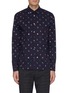 Main View - Click To Enlarge - PAUL SMITH - Mix graphic print slim fit shirt