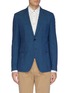 Main View - Click To Enlarge - PAUL SMITH - 'Kensington' windowpane check wool-silk slim fit blazer