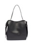 Main View - Click To Enlarge - ACNE STUDIOS - Knot side midi leather shoulder bag
