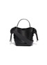 Main View - Click To Enlarge - ACNE STUDIOS - Knot side micro leather shoulder bag