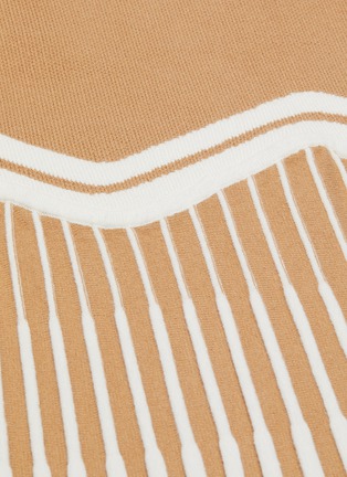 Detail View - Click To Enlarge - PH5 - 'Victoria' colourblock pleated knit tank dress