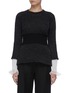 Main View - Click To Enlarge - PH5 - 'Jessie' layered sleeve sweater