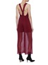 Back View - Click To Enlarge - PH5 - 'Chester' pleated organdy jumpsuit