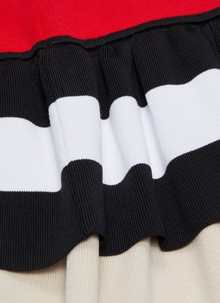 Detail View - Click To Enlarge - PH5 - 'Mosley' stripe knit peplum midi skirt
