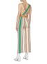 Back View - Click To Enlarge - PH5 - 'Pilar' stripe wide leg jumpsuit