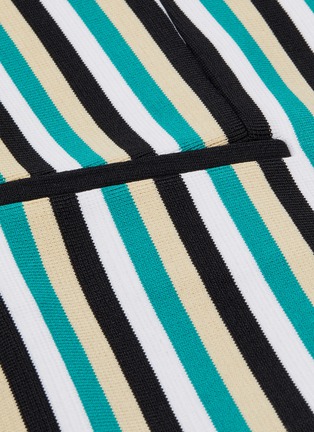  - PH5 - 'Helen' peak lapel stripe knit blazer