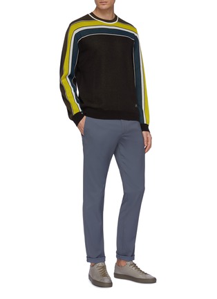 Figure View - Click To Enlarge - PS PAUL SMITH - Stripe sleeve sweater