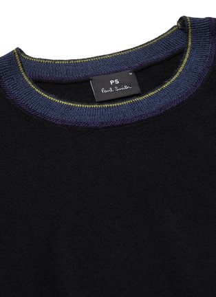  - PS PAUL SMITH - Contrast collar sweater