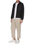 Figure View - Click To Enlarge - PS PAUL SMITH - Stripe collar waterproof track jacket
