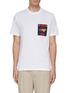 Main View - Click To Enlarge - PS PAUL SMITH - Cheetah graphic print chest pocket T-shirt