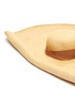 Detail View - Click To Enlarge - SENSI STUDIO - Wide brim toquilla straw hat
