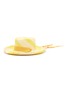 Main View - Click To Enlarge - SENSI STUDIO - 'Dumont' ribbon band stripe toquilla straw hat