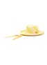 Figure View - Click To Enlarge - SENSI STUDIO - 'Dumont' ribbon band stripe toquilla straw hat